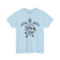 Gildan 5000 | Tribal Sea Turtle Unisex Softstyle Graphic Tee