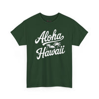 Gildan 5000 | Vintage Aloha Hawaii T-Shirt - Retro Island Paradise Tee - Unisex Hawaiian Vacation Shirt