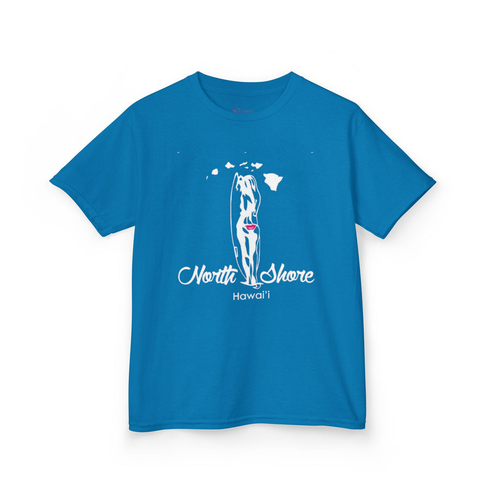 Gildan 5000B | Kid's North Shore Hawaii Surfer T-Shirt – Aloha Beach Adventure Tee