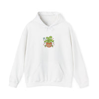 Plant Parent Hoodie | Succulent Pun Sweatshirt, Sage Cream Botanical Humor