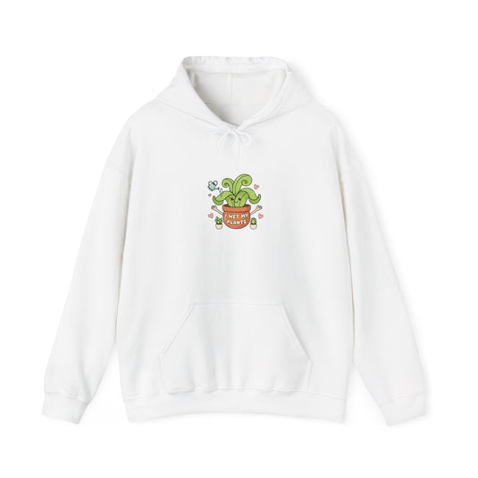 Plant Parent Hoodie | Succulent Pun Sweatshirt, Sage Cream Botanical Humor
