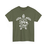 Gildan 5000 | Tribal Sea Turtle Unisex Softstyle Graphic Tee