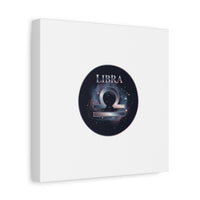 Libra Zodiac Canvas, Astrology Wall Art | Constellation Galaxy Print