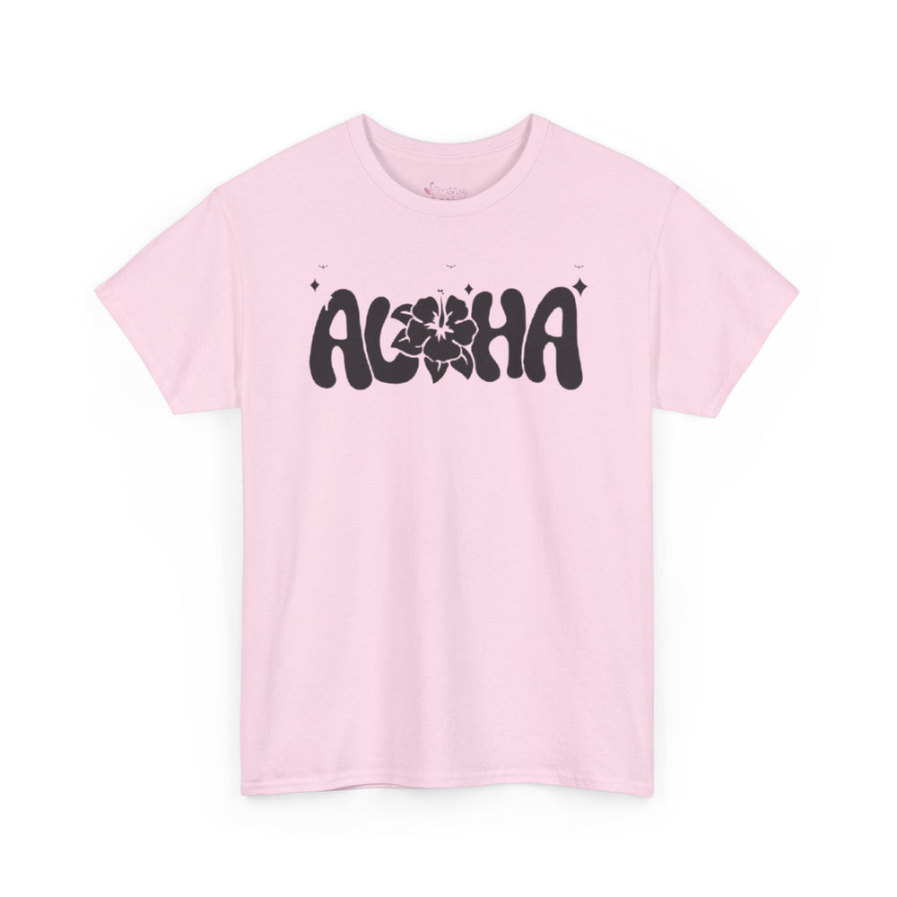 Gildan5000 | Unisex Retro Aloha Hibiscus Unisex Softstyle Tee