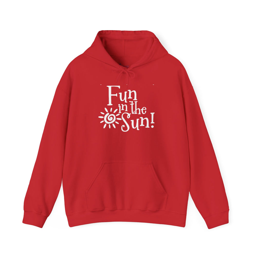 Gildan 18500 | SUNNY "Fun in the Sun" Unisex Hoodie – Cheerful & Cozy Summer Sweatshirt