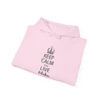 Gildan 18500 | Keep Calm and Live Aloha Unisex Hoodie – Cozy & Stylish Hawaiian-Inspired Sweatshirt