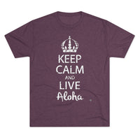 Next Level 6010 | Keep Calm and Live Aloha – Premium Unisex Comfort Tee