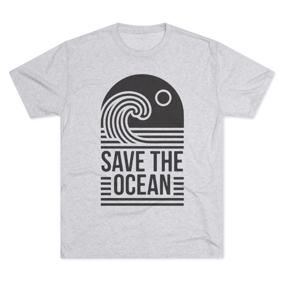 Next Level 6010 | Unisex Save The Ocean Tee — Retro Wave Environmental Awareness T-Shirt