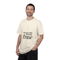 Birthday Crew T-Shirt – Personalized “Martin’s 50th Birthday Crew” Party Tee