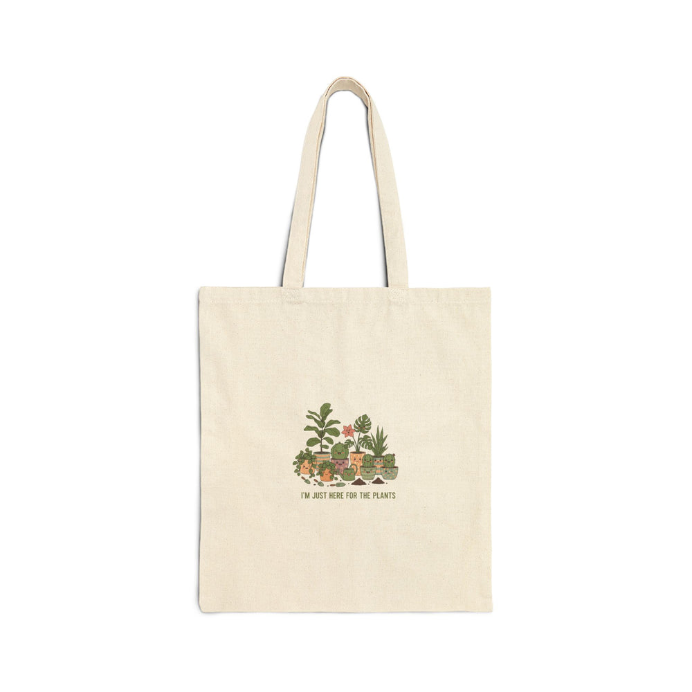 Plant Parent Pun Tote, Canvas Tote Bag | Succulent Pun, Leaf Doodle