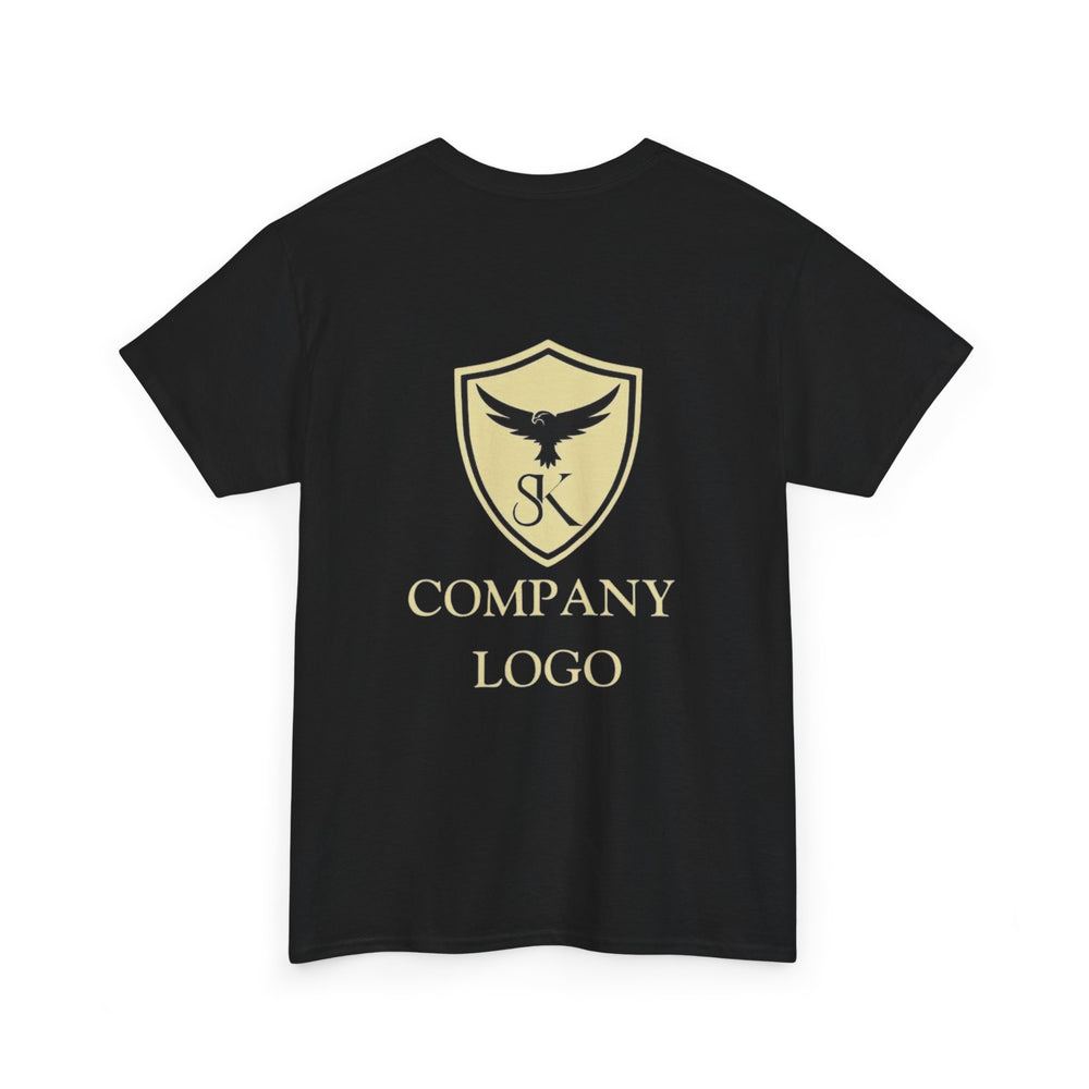 Unisex Heavy Cotton Tee | Custom Company Logo T-shirts, Custom Design Sweatshirts, Personalized Logo Hoodies, Custom Double Sided Print Shirts, Custom Text Shirts