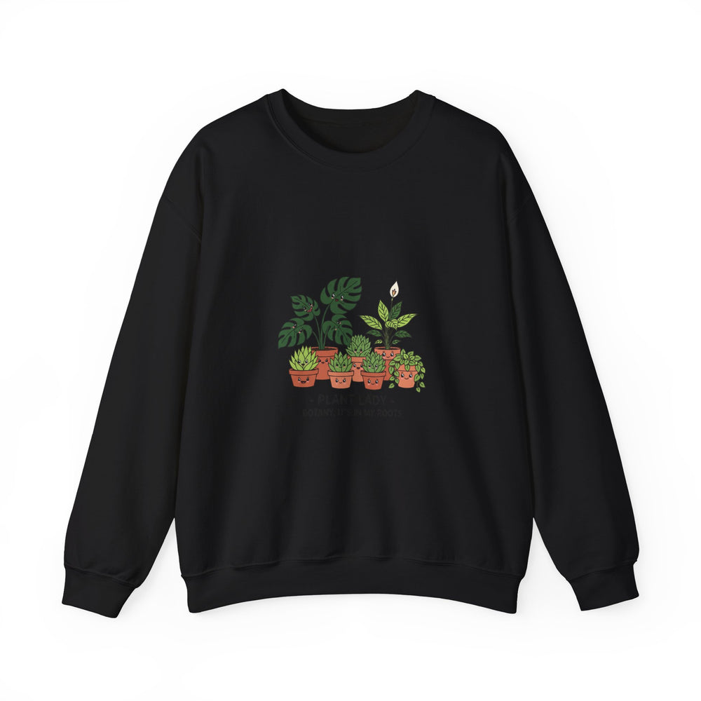 Plant Lady Sweatshirt | plant mom, succulent pun, sage cream botanical