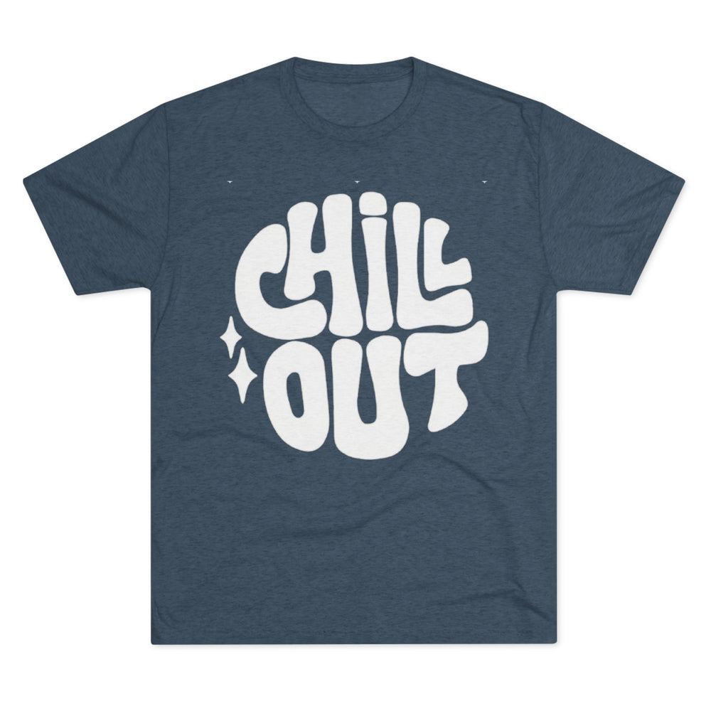 Next Level 6010 | Unisex Vintage 70s Style "Chill Out" Summer Graphic Tee