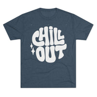 Next Level 6010 | Unisex Vintage 70s Style "Chill Out" Summer Graphic Tee