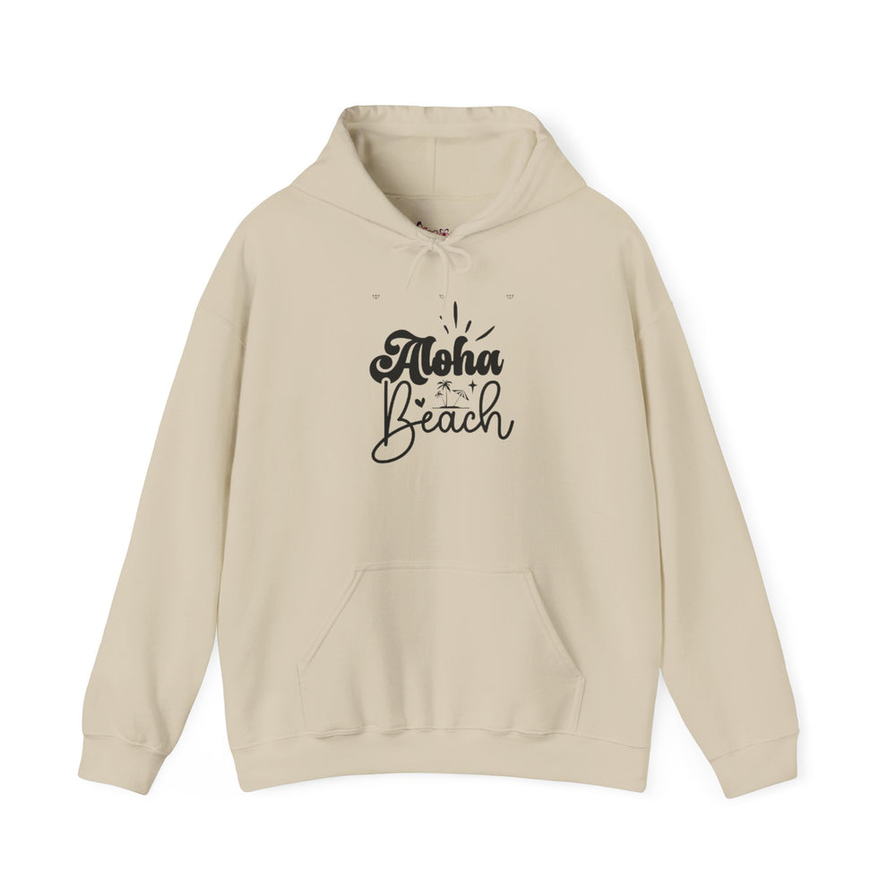 Gildan 18500 | Aloha Beach Unisex Hoodie – Cozy Pullover with Hawaiian Vibes