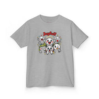 Gildan 5000B | "Joyful Crew" Kids' Premium Cotton Tee – Vibrant Cartoon Graphic T-Shirt