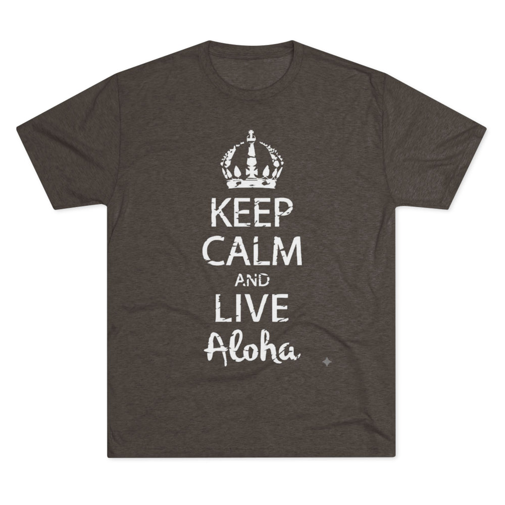 Next Level 6010 | Keep Calm and Live Aloha – Premium Unisex Comfort Tee
