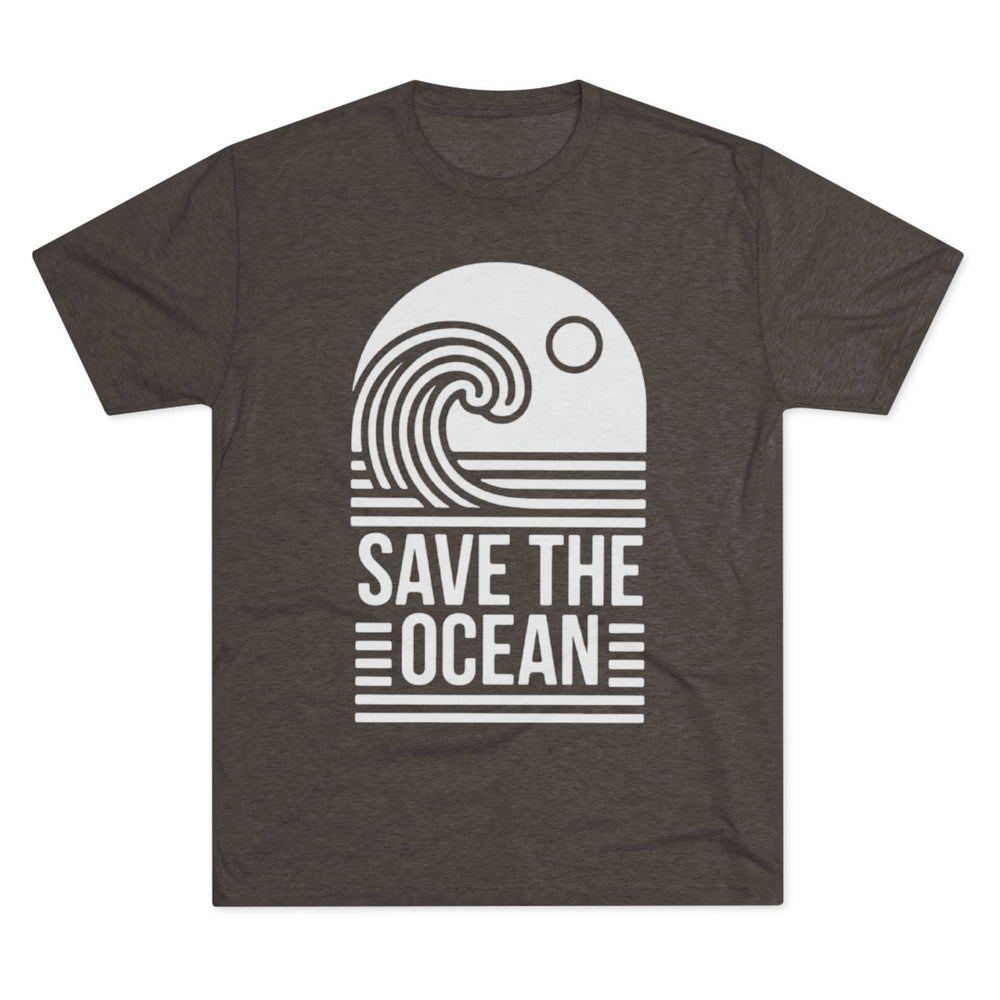 Next Level 6010 | Unisex Save The Ocean Tee — Retro Wave Environmental Awareness T-Shirt