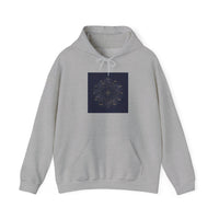 Zodiac Constellation Wheel Hoodie | Astrology, Metallic Galaxy
