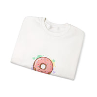Donut Worry Be Happy Sweatshirt | Food Pun, Cozy Snack Humor
