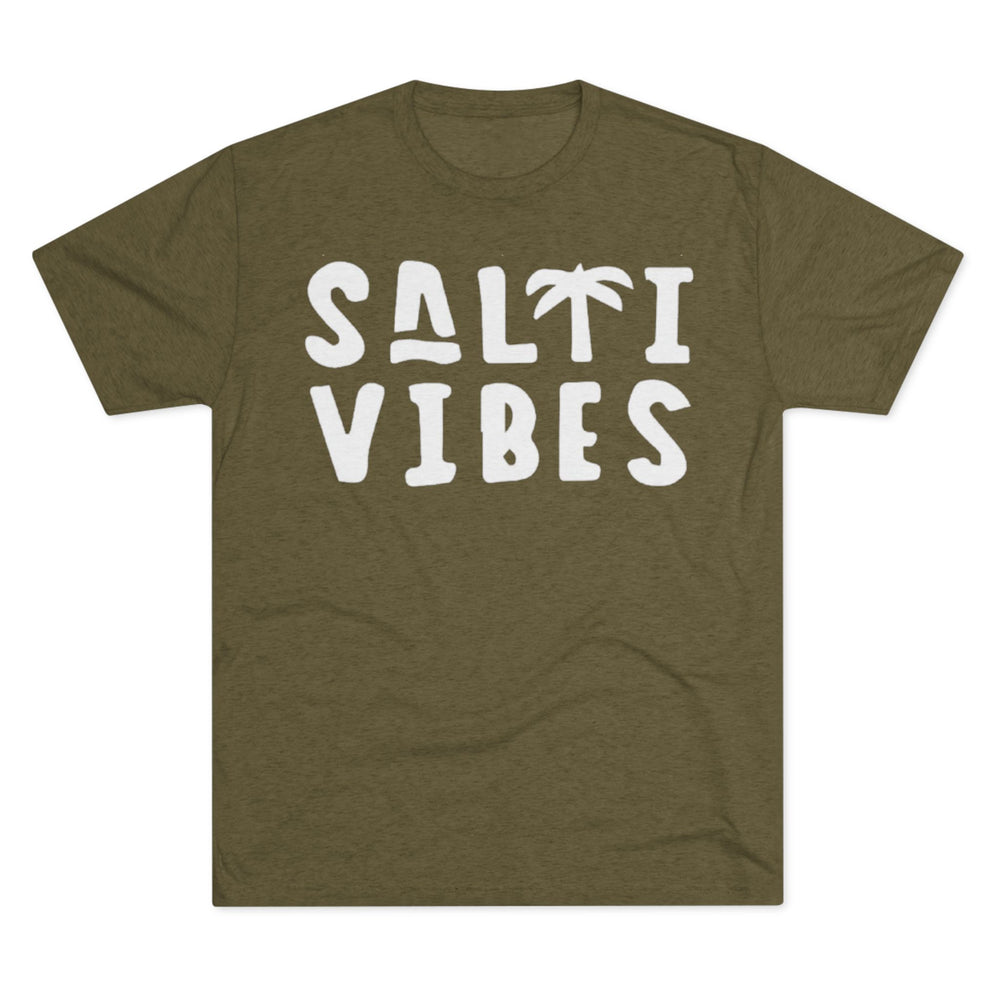 Next Level 6010 | Unisex Tropical Palm "Salti Vibes" Summer Graphic T-Shirt