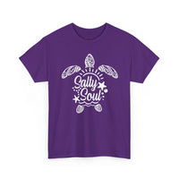 Gildan 5000 | Tribal Sea Turtle Unisex Softstyle Graphic Tee