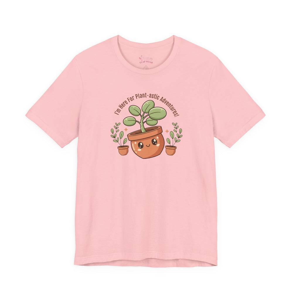 Bella+Canvas3001 | Plant-tastic Houseplant Pun Tee | Plant Mom Shirt, Succulent Pun