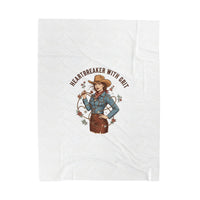 Premium Plush Velveteen Throw Blanket | Super Soft Sofa & Bed Throw