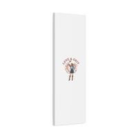 Love & Grit Canvas, Western Valentine Cowgirl Heart Poster | Cowboy Valentine