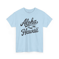 Gildan 5000 | Vintage Aloha Hawaii T-Shirt - Retro Island Paradise Tee - Unisex Hawaiian Vacation Shirt
