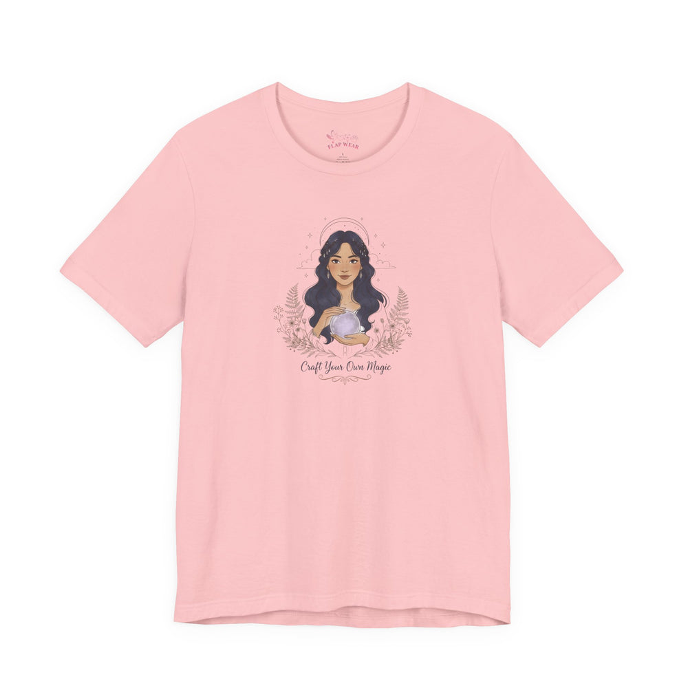 Bella+Canvas3001 | Craft Your Own Magic | Witchcore Aesthetic Unisex Cotton Tee