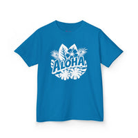 Gildan 5000B | Kids’ Aloha Tropical Vibes Graphic Tee – Fun Summer Style