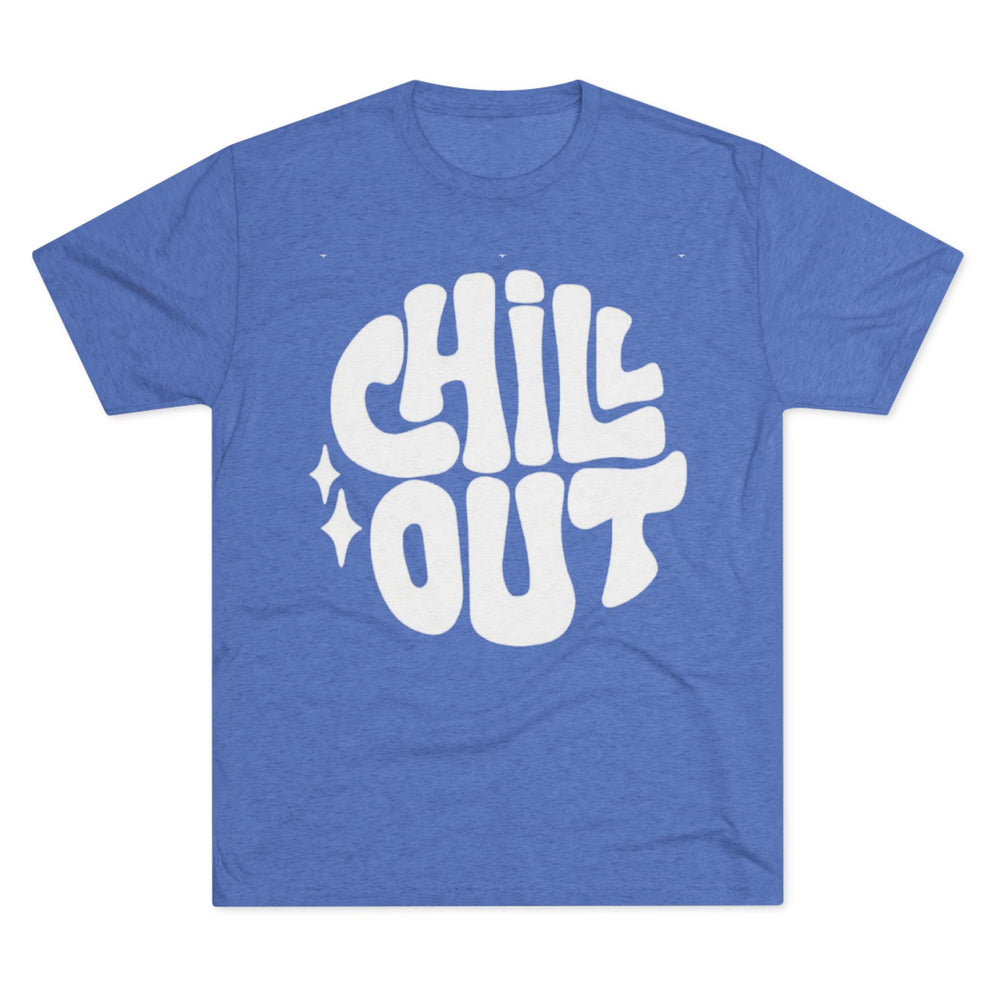 Next Level 6010 | Unisex Vintage 70s Style "Chill Out" Summer Graphic Tee