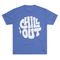 Next Level 6010 | Unisex Vintage 70s Style "Chill Out" Summer Graphic Tee