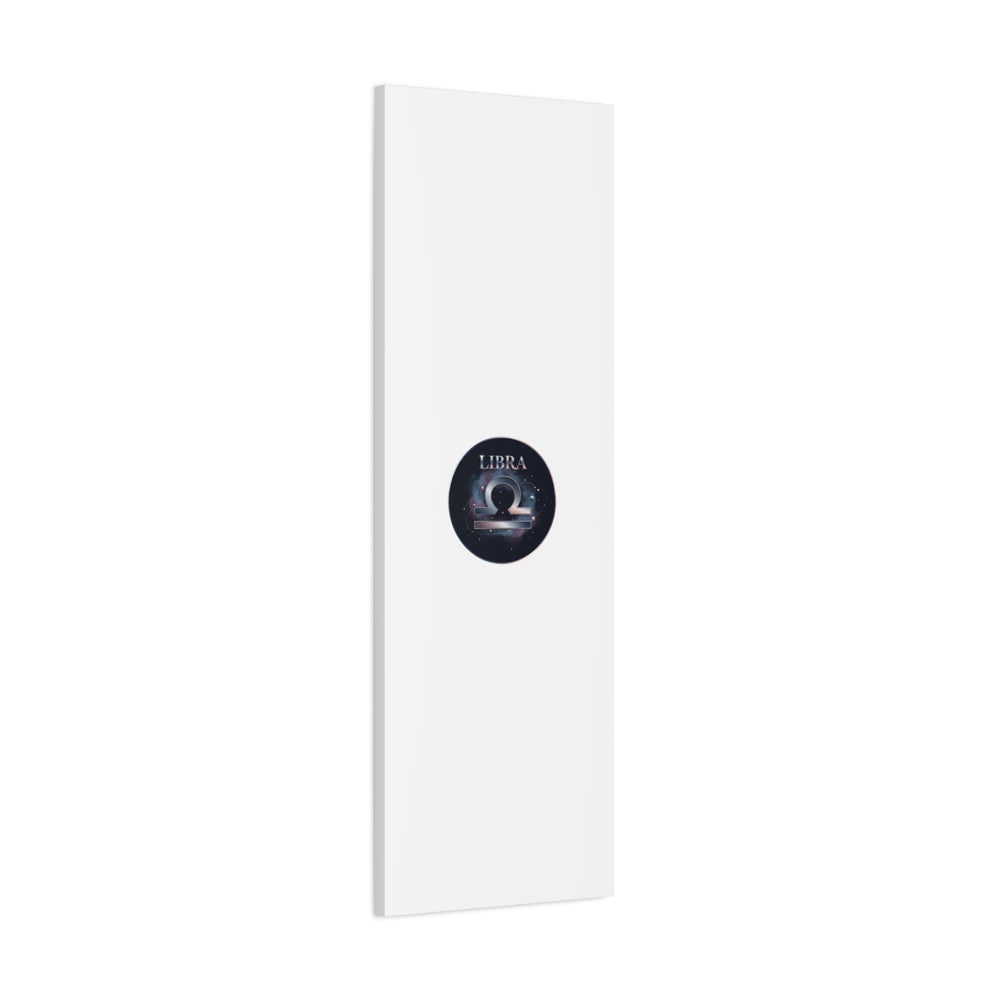 Libra Zodiac Canvas, Astrology Wall Art | Constellation Galaxy Print