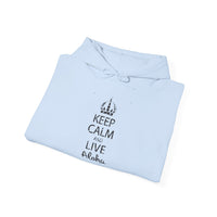 Gildan 18500 | Keep Calm and Live Aloha Unisex Hoodie – Cozy & Stylish Hawaiian-Inspired Sweatshirt