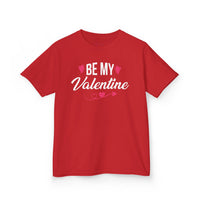 "Be My Valentine" Youth T-Shirt | Cute Heart & Arrow Graphic Tee for Kids | Boys & Girls School Holiday Top