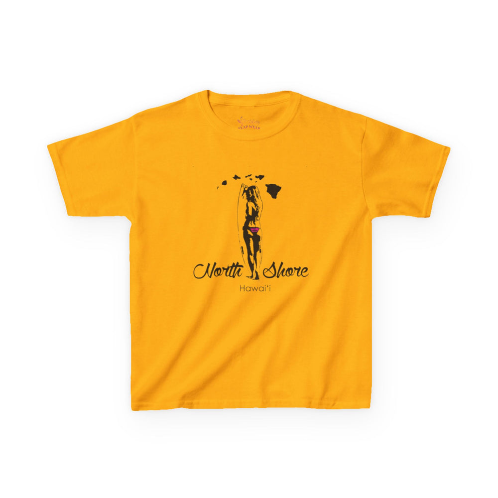 Gildan 5000B | Kid's North Shore Hawaii Surfer T-Shirt – Aloha Beach Adventure Tee