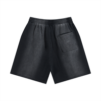 Unisex Sun Fade Distressed Shorts