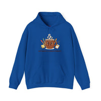 Gildan 18500 | Coffee Fuel Hoodie | Kawaii Coffee Cup Hoodie | Motivational Monday Morning Apparel