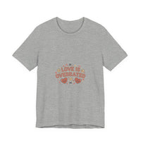 Love Is Overrated Tee | Anti Valentine shirt, Single Humor tee