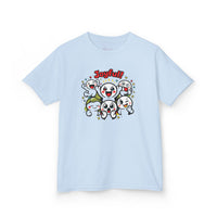 Gildan 5000B | "Joyful Crew" Kids' Premium Cotton Tee – Vibrant Cartoon Graphic T-Shirt