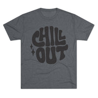 Next Level 6010 | Unisex Vintage 70s Style "Chill Out" Summer Graphic Tee