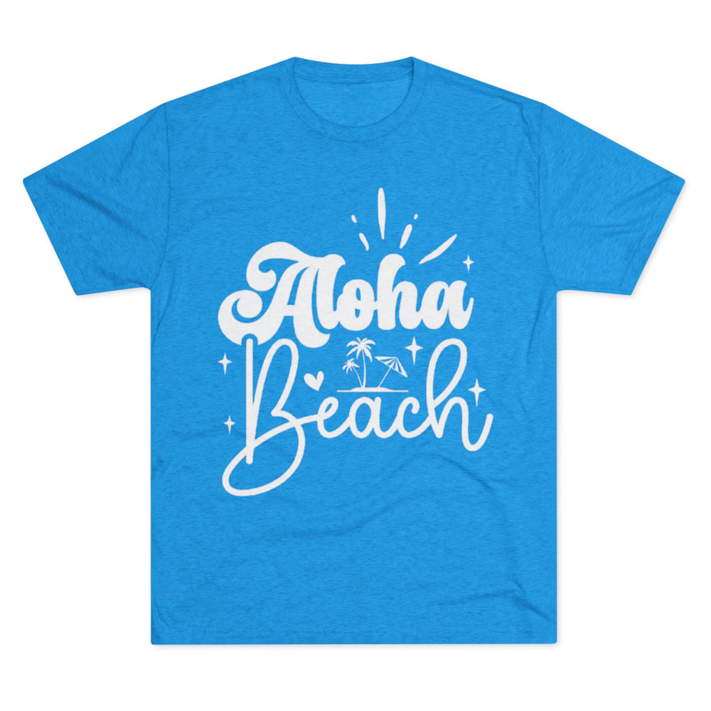 Next Level 6010 | Unisex Aloha Beach Vintage Inspired Unisex Tri-Blend Tee