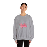 Besties Forever Sweatshirt | Galentine's Friendship Crewneck, Pink Chunky Type