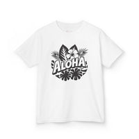 Gildan 5000B | Kids’ Aloha Tropical Vibes Graphic Tee – Fun Summer Style