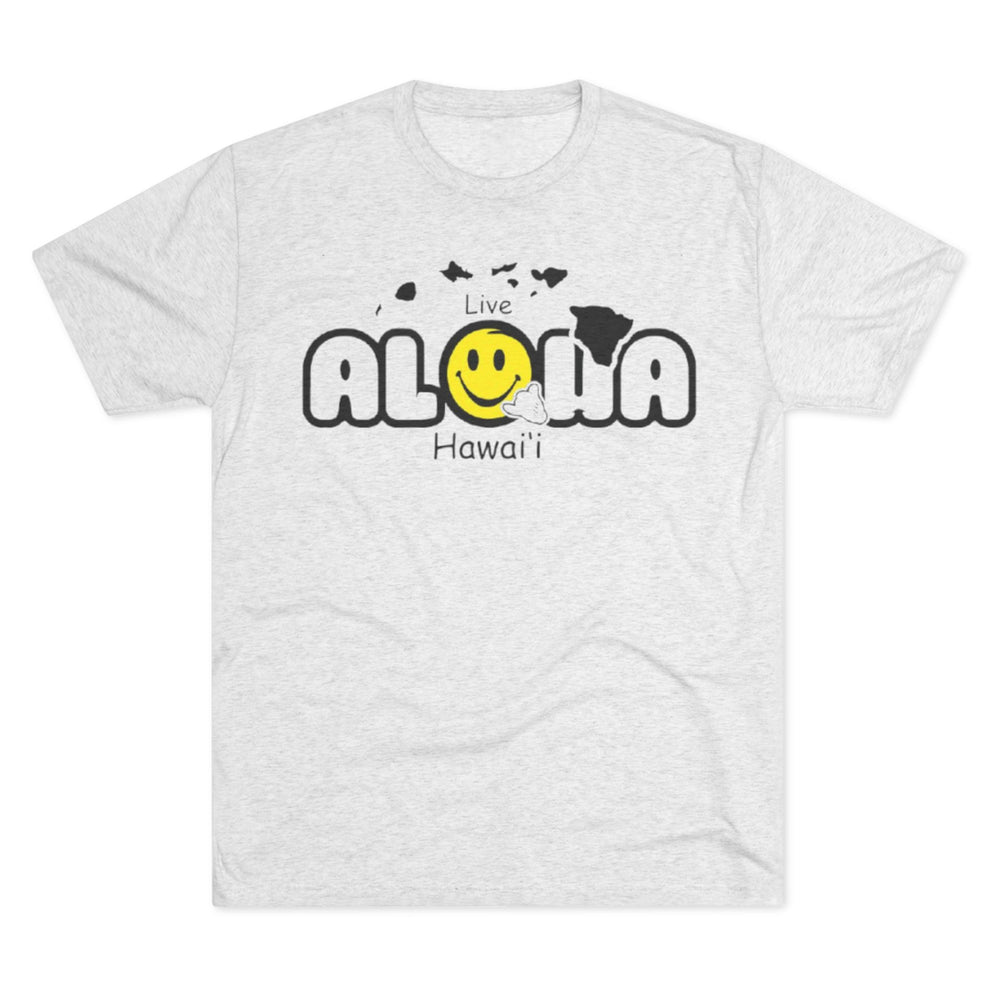 Next Level 6010 | Live Aloha Hawai'i Unisex Tri-Blend Vintage Tee