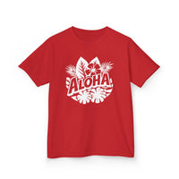 Gildan 5000B | Kids’ Aloha Tropical Vibes Graphic Tee – Fun Summer Style