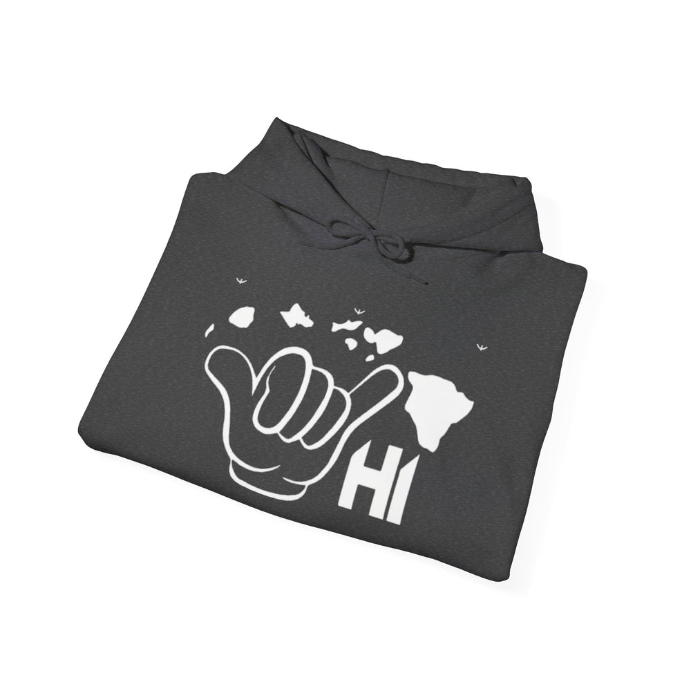 Gildan 18500 | Aloha Hawaii Shaka Hoodie – Unisex Pullover Sweatshirt