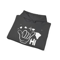 Gildan 18500 | Aloha Hawaii Shaka Hoodie – Unisex Pullover Sweatshirt